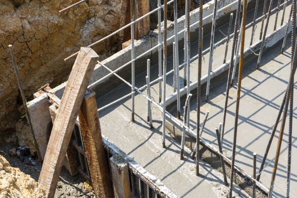 Concrete Footing Pouring in Southport