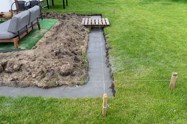 Cement Footer Installation in Southport