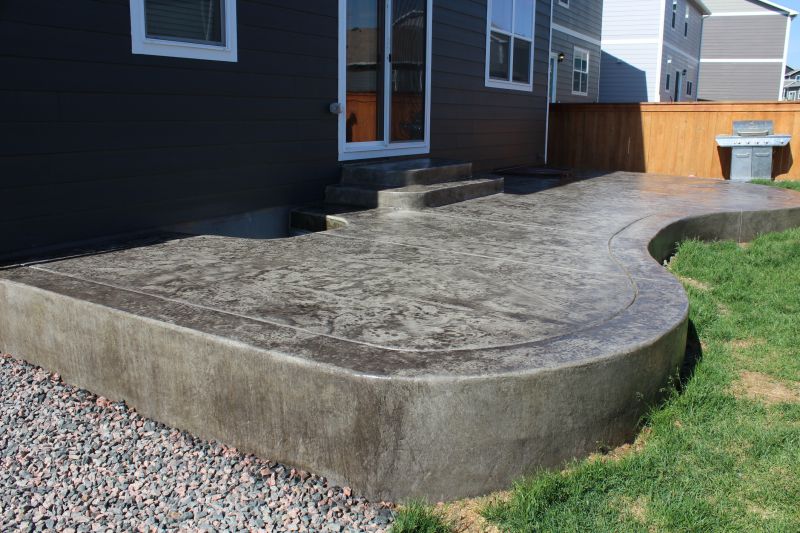 Backyard Concrete Installation