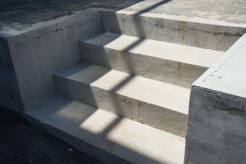 Cement Stair Installation