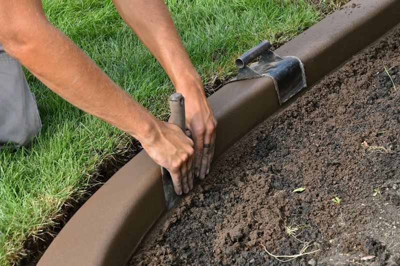 Concrete Edging Installation detail